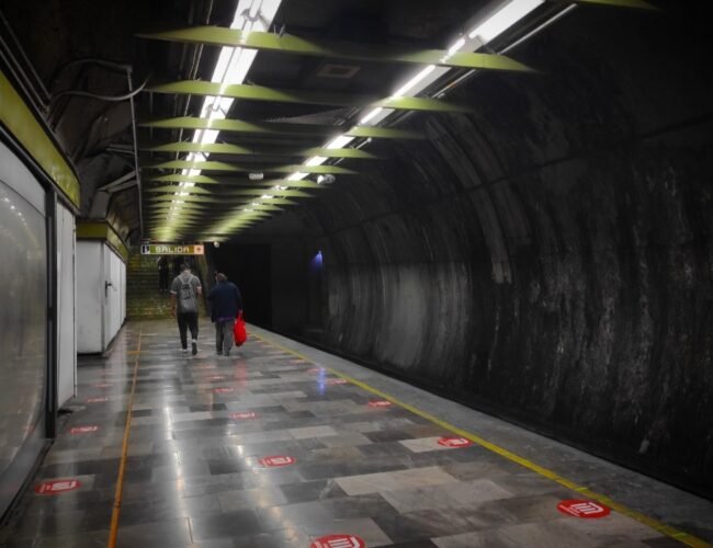 Encuentran el cuerpo de un hombre en túnel de Metro Viveros