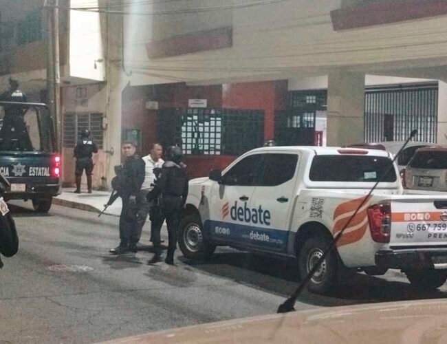 Difunden video del ataque al diario ‘El Debate’ en Culiacán