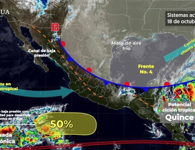 Nuevo ciclón amenaza a Quintana Roo; este día tocará tierra