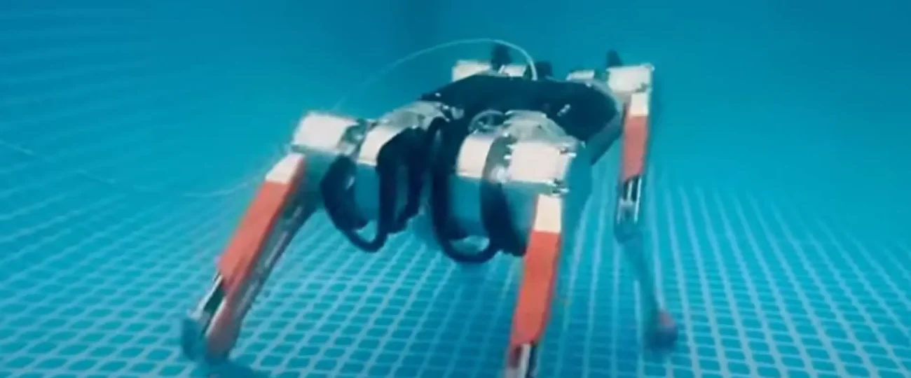 Te sorprenderá saber que los perros robots ya son capaces de nadar y bucear en el agua