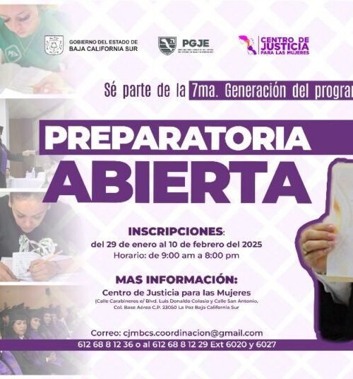 Convocatoria para Preparatoria Abierta