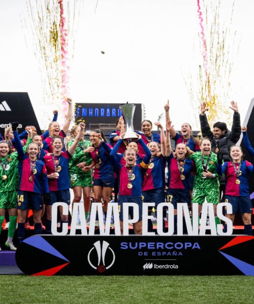 Humilla Barcelona femenil al Real Madrid en la Final de la Supercopa de España | Video