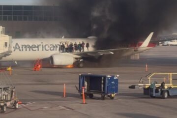 Videos | Se incendia avión de American Airlines en aeropuerto de Denver; pasajeros son evacuados