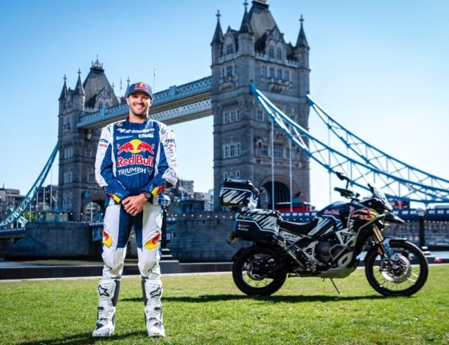 Sam Sunderland intentará batir el récord de la vuelta al mundo en moto | Video