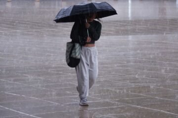 Alerta amarilla en CDMX por fuertes lluvias y posible caída de granizo