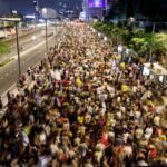 Decenas de miles protestan contra plan de Netanyahu de ocupar la ciudad de Gaza