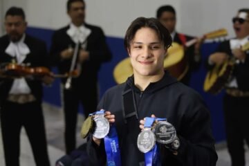 ‘Que me sueñen todos los días’: Osmar Olvera regresa a casa con mariachis y miras al oro olímpico
