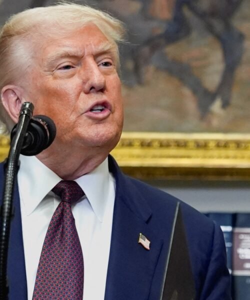 Trump evade responder si hay un genocidio en Gaza