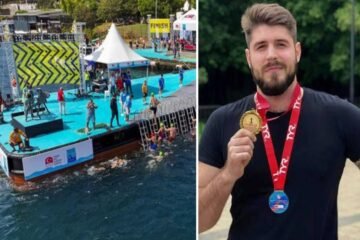 Desaparece nadador ruso durante competencia en el Bósforo | Video