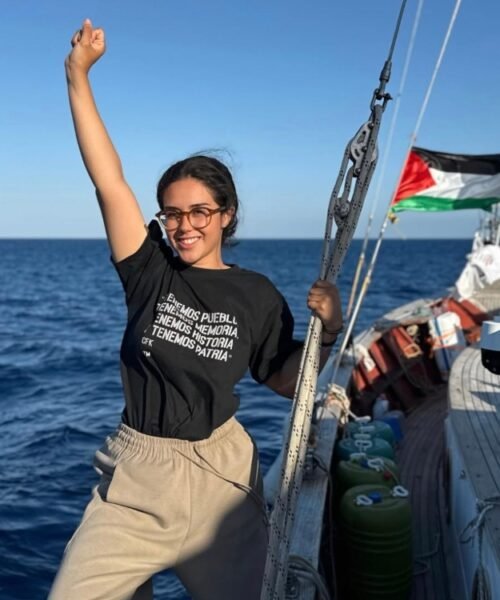 Global Sumud Flotilla. Mexicana pide a Sheinbaum garantizar su regreso al país tras ser interceptada por fuerzas israelíes | Video