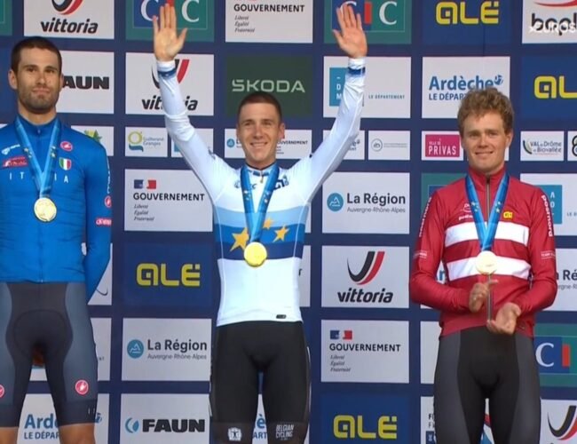 Remco Evenepoel completa la triple corona en contrarreloj | Video
