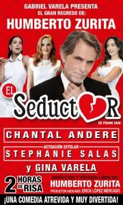 Humberto Zurita regresa a los escenarios con “el Seductor”; tendrá presentaciones por toda la República Mexicana