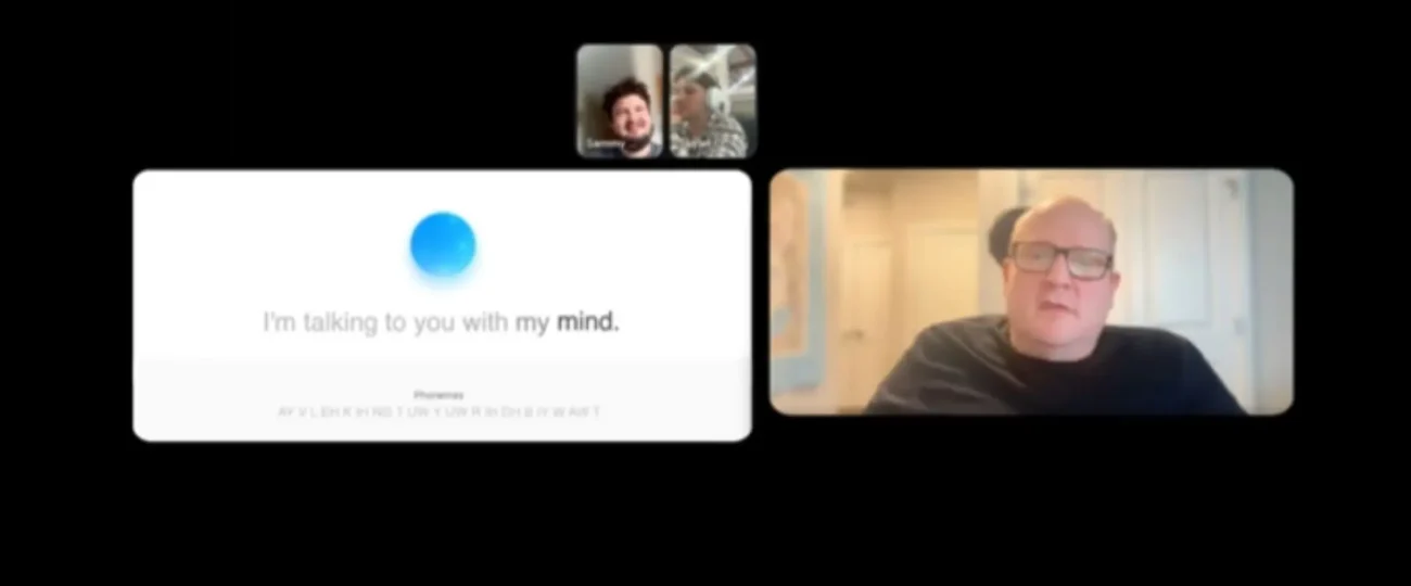 «Te estoy hablando con la mente»: un chip cerebral Neuralink devuelve la voz a un paciente con ELA