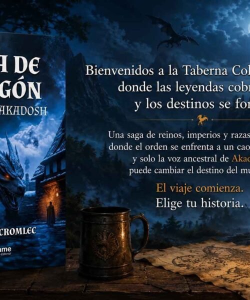MIKEL DE CROMLEC PRESENTA ‘COLA DE DRAGÓN, LA VOZ DE AKADOSH’