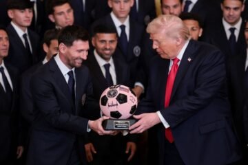Inter Miami, con Lionel Messi, visita a Donald Trump en la Casa Blanca | Video y fotogalería