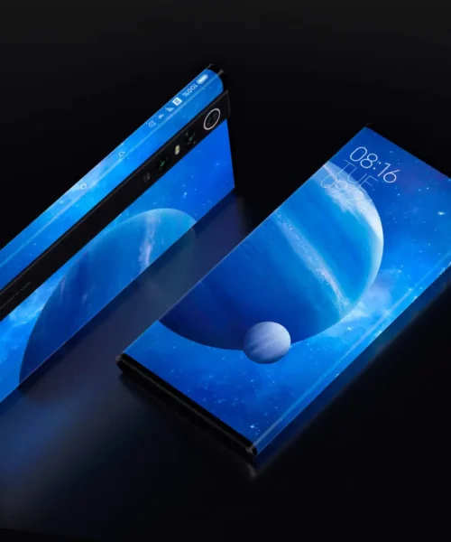 El móvil Xiaomi más insólito venía del futuro con una pantalla que cubría los lados y la trasera