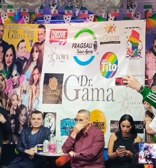 Alfredo Adame, Dr. Gama, Kenia Os… en la marcha del orgullo LGBT+ CDMX