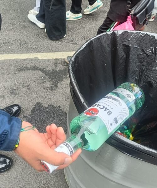 Ley Seca en CDMX: Decomisan alcohol en Fan Fest del Zócalo