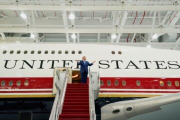 Trump entrena Air Force One… es un regalo de Qatar