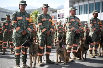 Perros, bomberos, drones, forenses: así ayuda el mundo a Venezuela