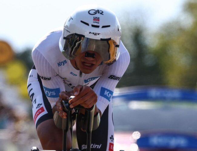 Isaac del Toro mantiene el tercer lugar del Tour de Francia tras la etapa 16