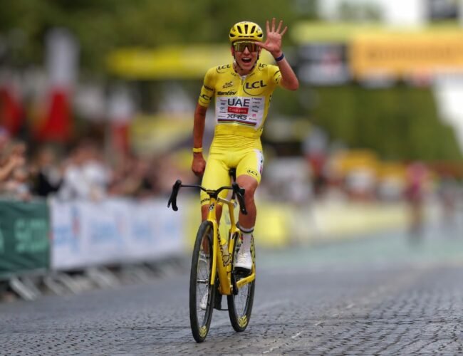 Pogačar iguala a las máximas leyendas del Tour de Francia