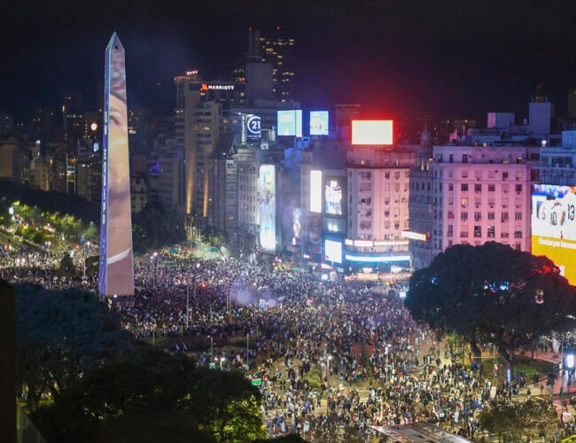 Disturbios en Buenos Aires tras la final del Mundial dejan al menos 12 detenidos