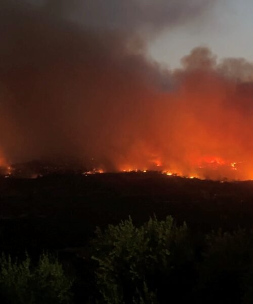 Incendios arrasan España y Francia: más de 325 mil personadas evacuadas