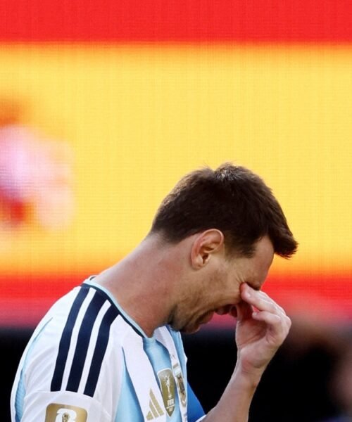 Las lágrimas de Messi