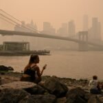 Humo peligroso de incendios en Canadá asfixia a EE. UU.