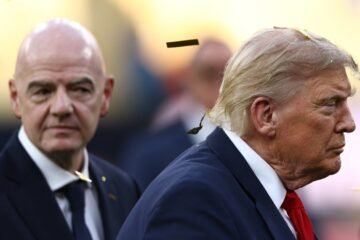 Trump e Infantino abucheados antes de la premiación del Mundial