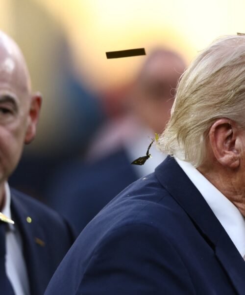 Trump e Infantino abucheados antes de la premiación del Mundial