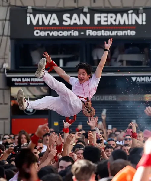 Arrancan los Sanfermines 2026 con el Chupinazo