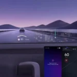 Adiós a las pantallas en el coche: el sistema de LG que proyecta toda la información en el parabrisas