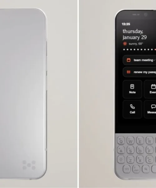 Regresa el espíritu de BlackBerry: este nuevo móvil llega con pantalla e-ink y teclado QWERTY