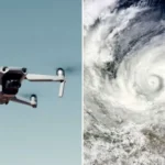 Un enjambre de drones chino logra adentrarse en un tifón para poder analizar la velocidad del viento