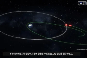 Así ha sido el impacto de una parte de un cohete de SpaceX en la Luna: un satélite capta el antes y el después