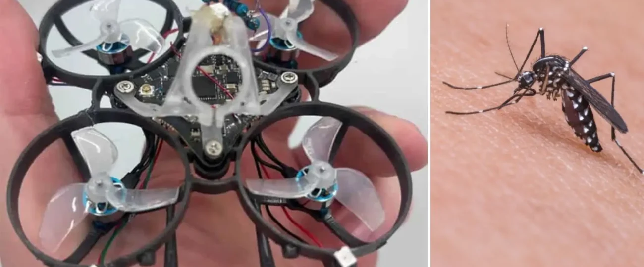 Ni repelentes ni insecticidas: este dron patrulla el hogar para detectar y erradicar mosquitos