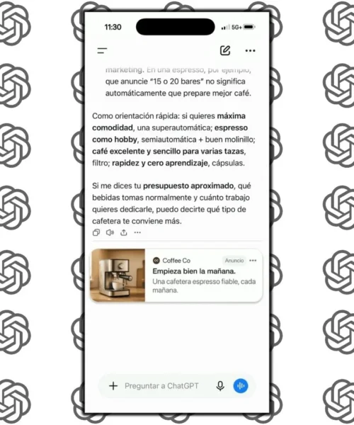ChatGPT lanza anuncios en España: así decidirá OpenAI qué publicidad mostrarte