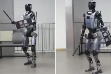 China crea un robot humanoide capaz de imitar los movimientos de un soldado en zonas de alto riesgo
