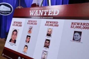 EE.UU. imputa a presuntos líderes del CJNG; ofrece más de 100 mdd por información