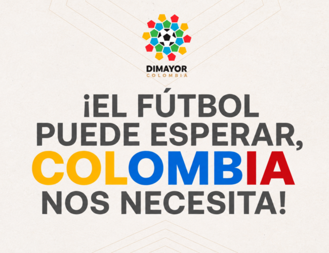 ‘Me parte el corazón’: Infantino y el futbol mundial se solidarizan con Colombia