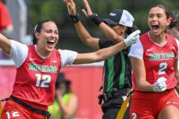 Logra México pase a Juegos Olímpicos y bronce mundial en flag football femenil