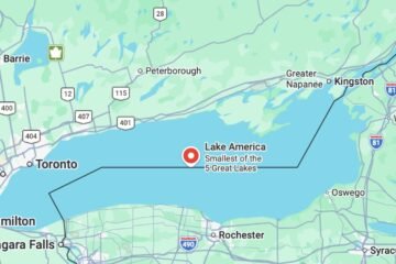Google Maps cambia nombre de Lago Ontario a ‘Lago América’