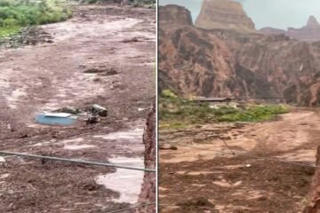 Inundaciones en el Gran Cañón: Buscan a 15 desaparecidos y evacúan a decenas de turistas