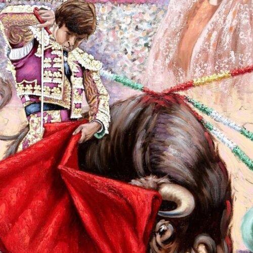 Muere el pintor sevillano Pedro Escacena, memoria visual del toreo y cartelista de la trágica tarde de Paquirri en Pozoblanco