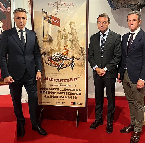 La Comunidad de Madrid y Plaza 1 dedican el cartel del Día de la Hispanidad en Las Ventas a Ceuta