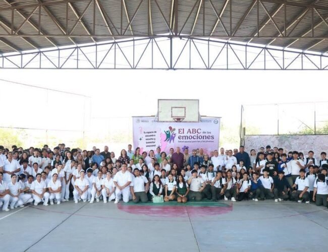 Lanzan programa de salud emocional para adolescentes en escuelas de BCS