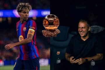 ‘Se lo merece’: Flick apoya que Lamine Yamal reclame el Balón de Oro