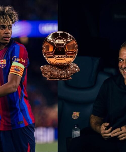 ‘Se lo merece’: Flick apoya que Lamine Yamal reclame el Balón de Oro